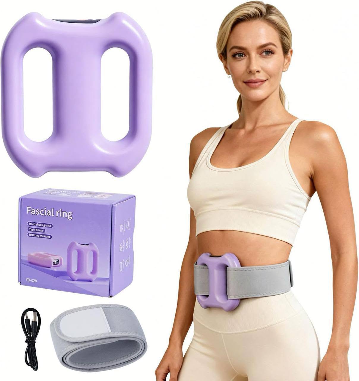 Electric fascia massage ring